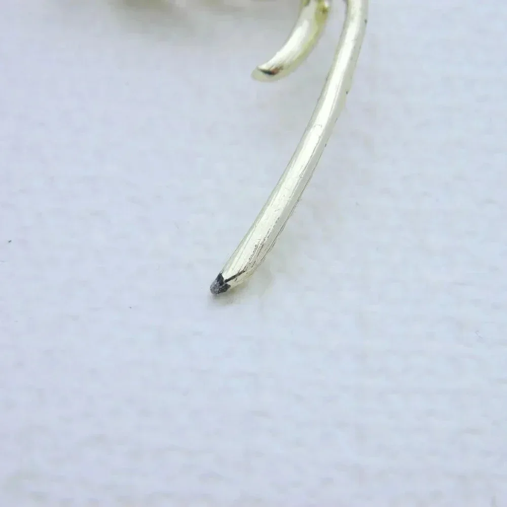 1950s Gold Tone PEGASUS CORO Topaz Rhinestone Pin